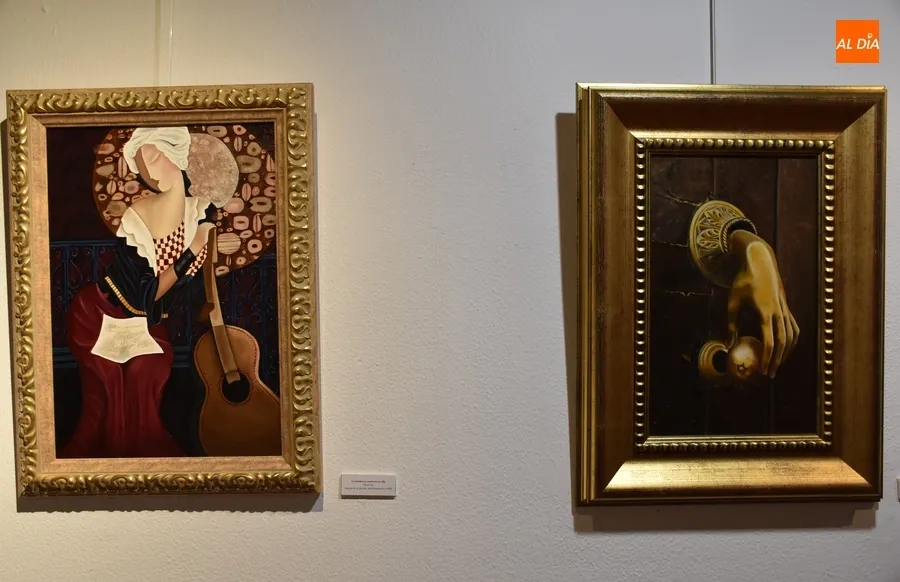 Foto 2 - Nunci Mart&iacute;n muestra el trabajo pict&oacute;rico de toda su vida en la Casa de la Cultura