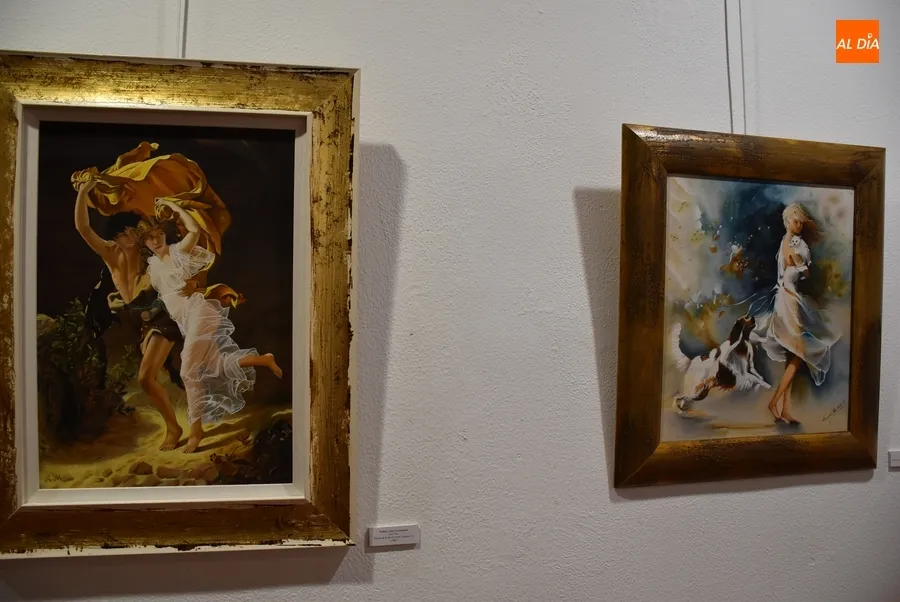 Foto 9 - Nunci Mart&iacute;n muestra el trabajo pict&oacute;rico de toda su vida en la Casa de la Cultura