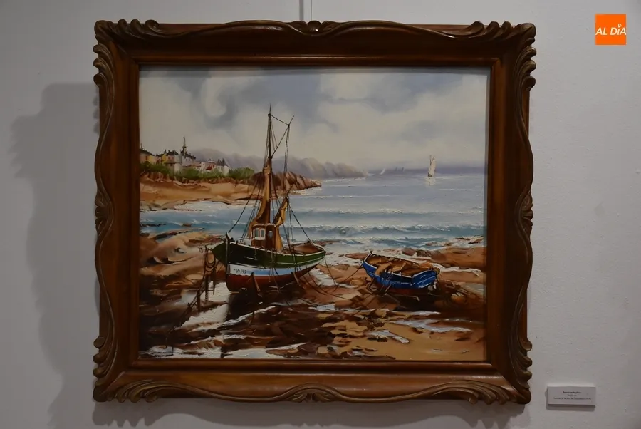 Foto 10 - Nunci Mart&iacute;n muestra el trabajo pict&oacute;rico de toda su vida en la Casa de la Cultura