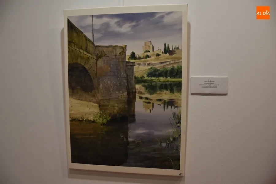 Foto 3 - Expuestas en la Casa de la Cultura las obras elaboradas en el Concurso de Pintura al Aire Libre