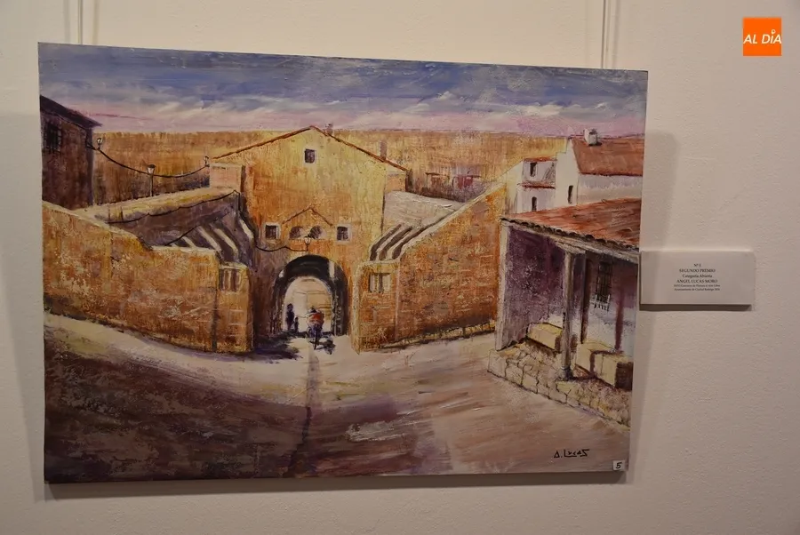 Foto 4 - Expuestas en la Casa de la Cultura las obras elaboradas en el Concurso de Pintura al Aire Libre
