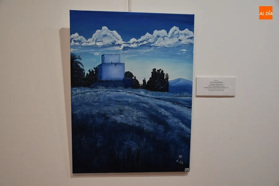 Foto 7 - Expuestas en la Casa de la Cultura las obras elaboradas en el Concurso de Pintura al Aire Libre