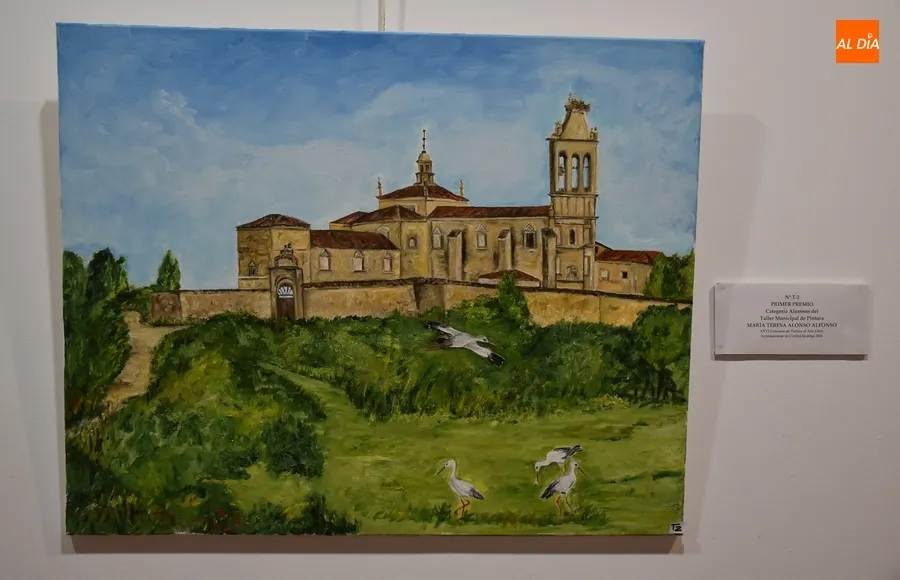 Foto 8 - Expuestas en la Casa de la Cultura las obras elaboradas en el Concurso de Pintura al Aire Libre