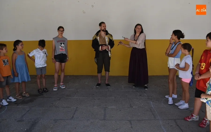 Foto 5 - Un aguerrido grupo de ni&ntilde;os &lsquo;defiende&rsquo; Ciudad Rodrigo de las hordas napole&oacute;nicas