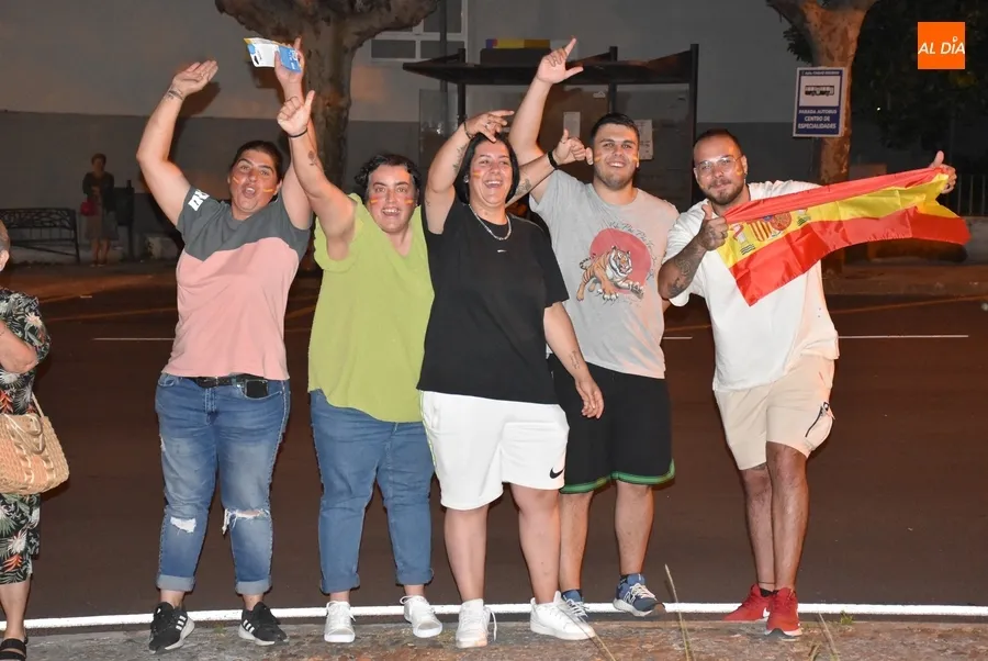 Foto 10 - Todo Ciudad Rodrigo festeja el regreso de Espa&ntilde;a a la cima de Europa 12 a&ntilde;os despu&eacute;s