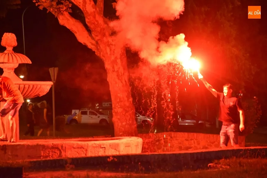 Foto 10 - Ciudad Rodrigo celebra a golpe de claxon el pase a la final de la Eurocopa