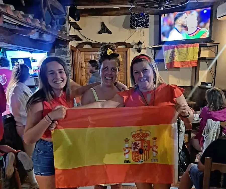 Foto 4 - Agallas tambi&eacute;n vibr&oacute; con el triunfo de la Selecci&oacute;n Espa&ntilde;ola