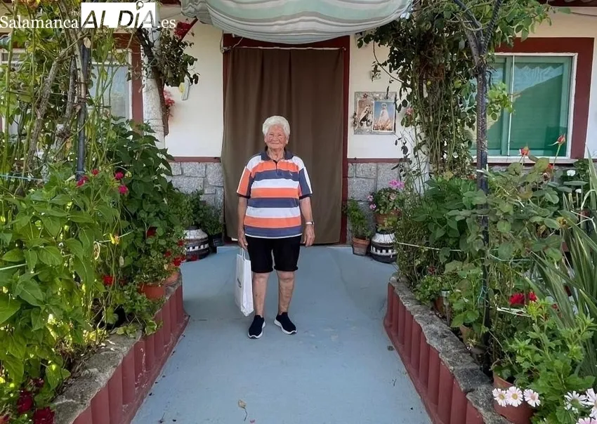 Ganadora del concurso de jardines