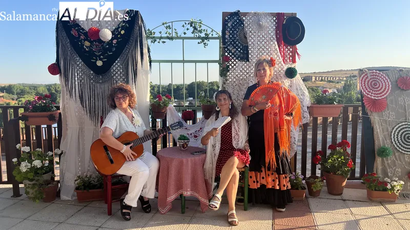 Foto 3 - La asociaci&oacute;n de mujeres de Alba de Tormes celebra el verano