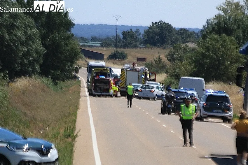 Accidente mortal en la carretera de Vitigudino / CORRAL