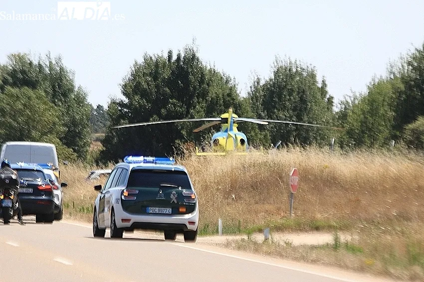 Accidente mortal en la carretera de Vitigudino / CORRAL