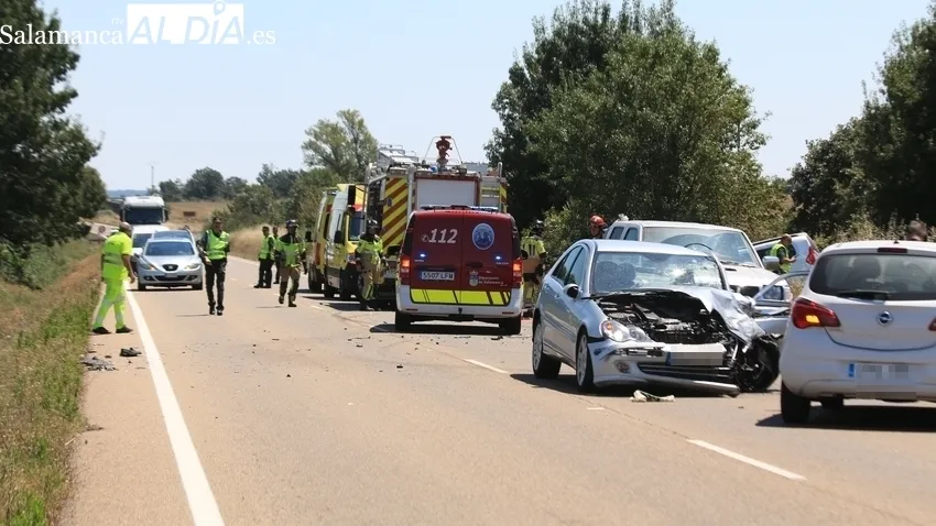 Accidente mortal en la carretera de Vitigudino / CORRAL