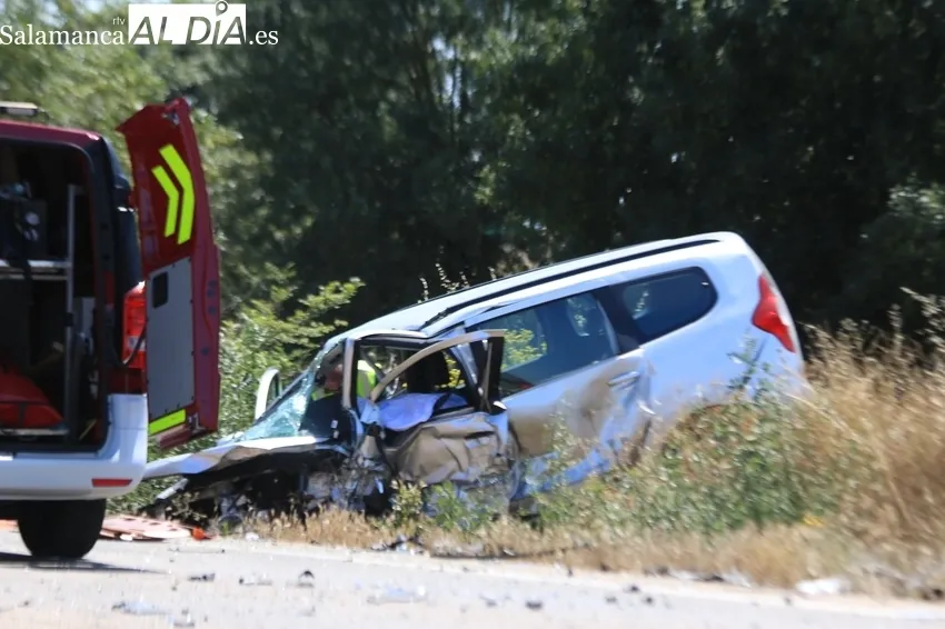 Accidente mortal en la carretera de Vitigudino / CORRAL