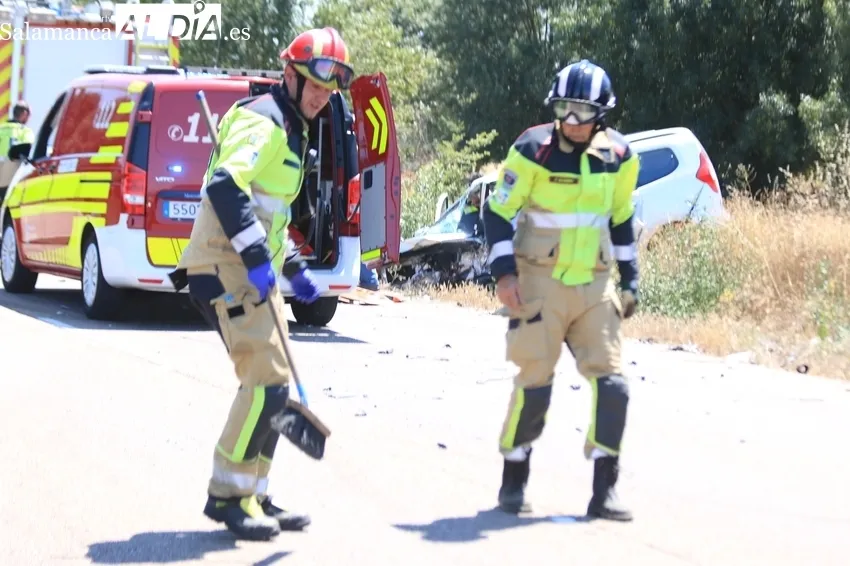 Accidente mortal en la carretera de Vitigudino / CORRAL