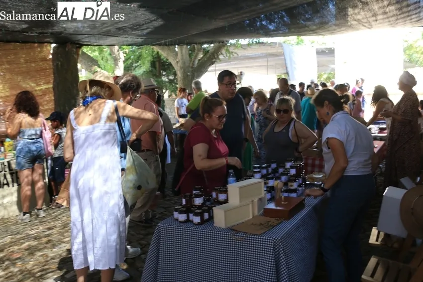 Nuevo éxito de público y expositores de la feria de artesanía y agroecológica de Monleras / CORRAL