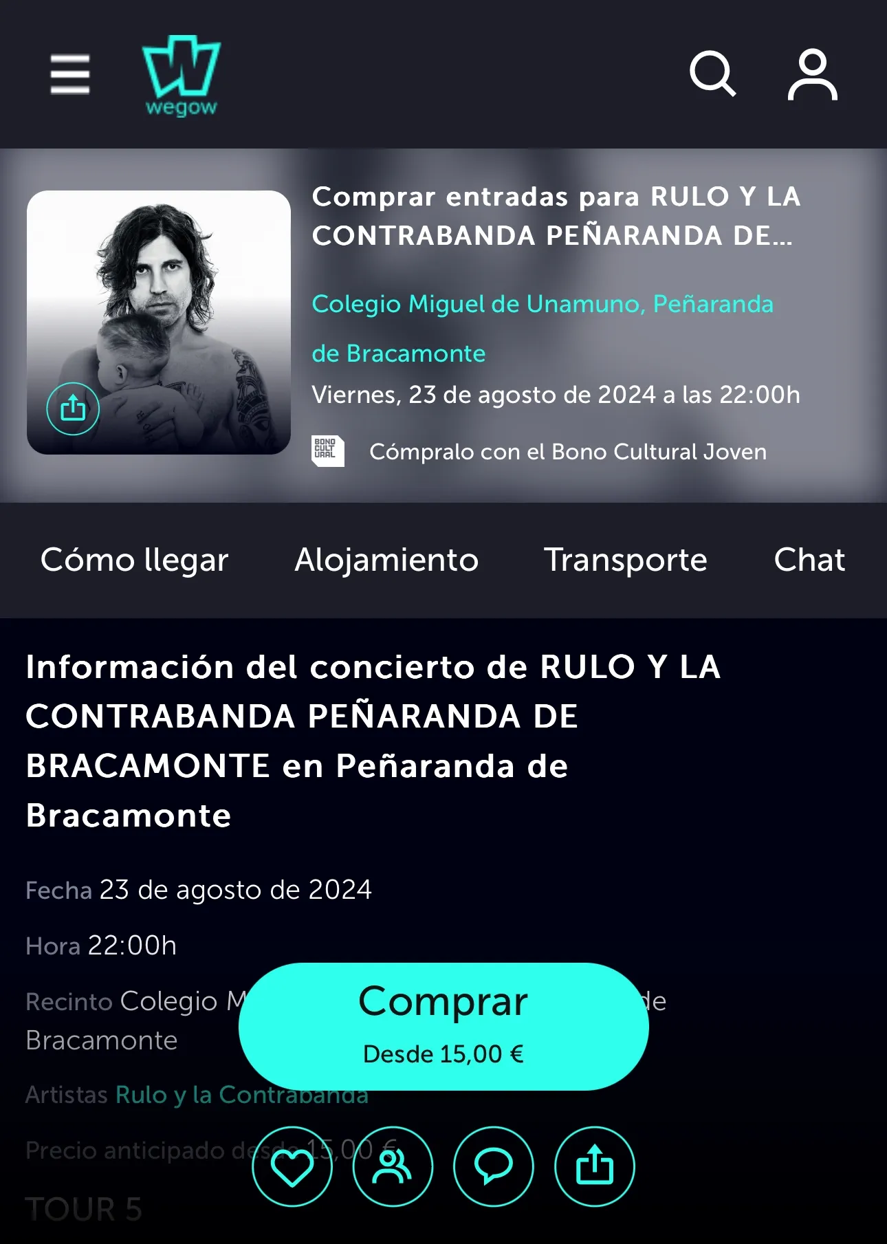 Foto 3 - En marcha la venta anticipada de entradas para Rulo y la Contrabanda y Paco Candela en Pe&ntilde;aranda