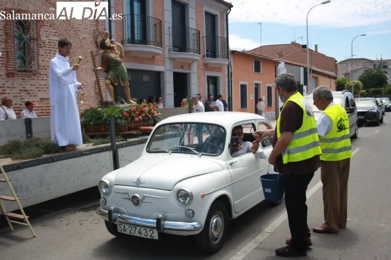 Foto 2 - San Cristobal ofrece toda su protecci&oacute;n a los conductores pe&ntilde;arandinos