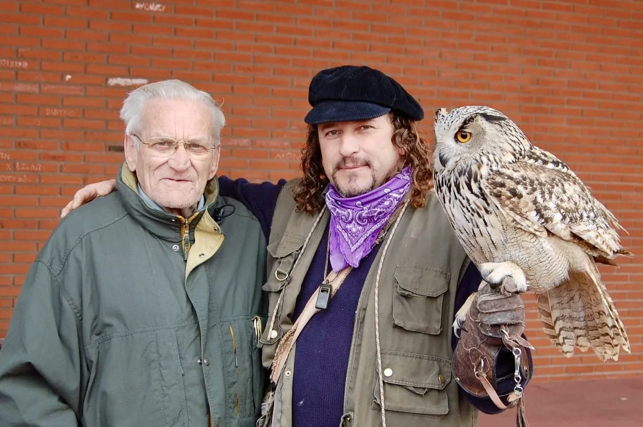 Foto 2 - Cinco a&ntilde;os sin Pepe S&aacute;nchez, el gran cetrero de Pe&ntilde;aranda para el mundo: &ldquo;Merece un sentido homenaje&rdquo;