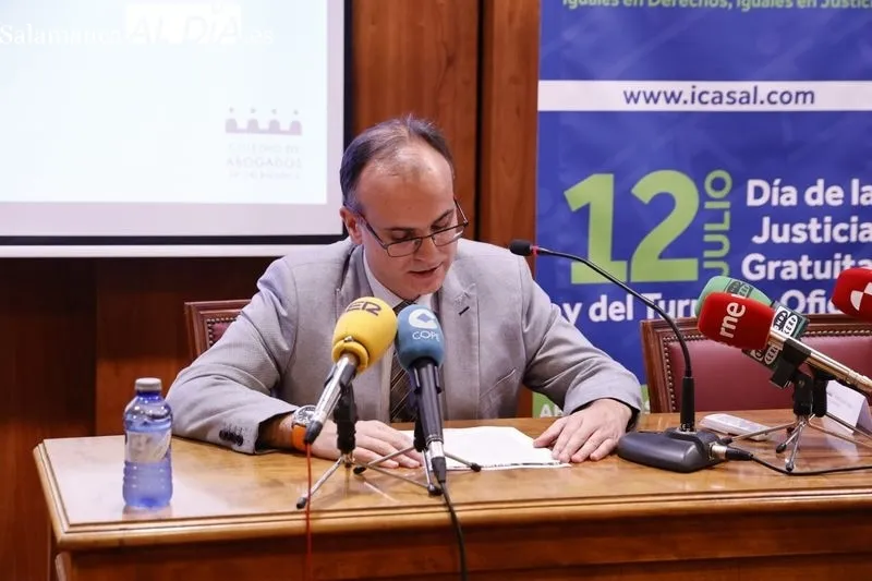 Acto del día de la Justicia Gratuita y del Turno de Oficio en el Colegio de Abogados de Salamanca. Foto de David Sañudo
