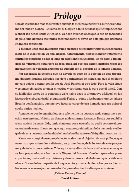Foto 5 - Vitigudino vivir&aacute; &ldquo;unas Ferias y Fiestas para todos los gustos y edades&rdquo;
