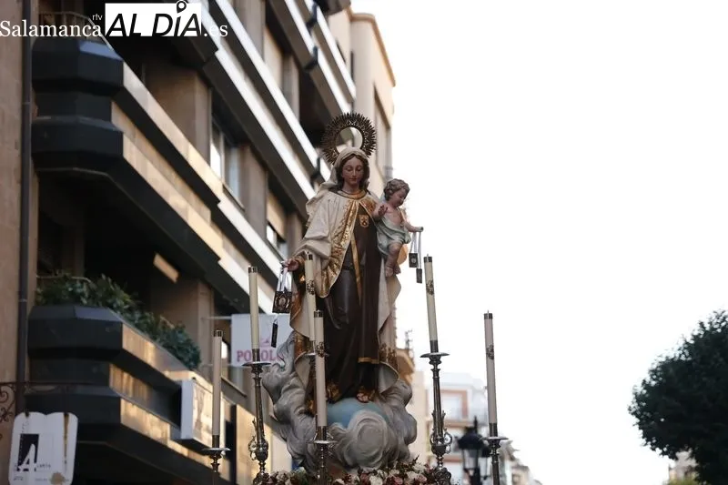 Procesión de la Virgen del Carmen en Salamanca. Fotos: David Sañudo