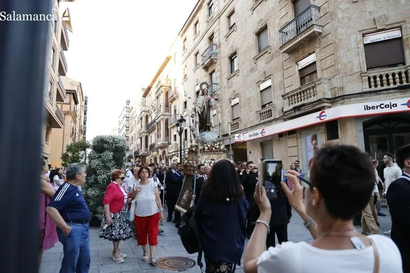 Procesión de la Virgen del Carmen en Salamanca. Fotos: David Sañudo