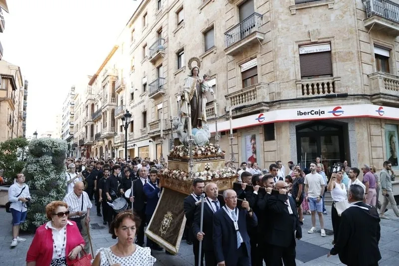 Procesión de la Virgen del Carmen en Salamanca. Fotos: David Sañudo
