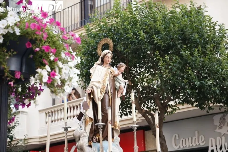 Procesión de la Virgen del Carmen en Salamanca. Fotos: David Sañudo