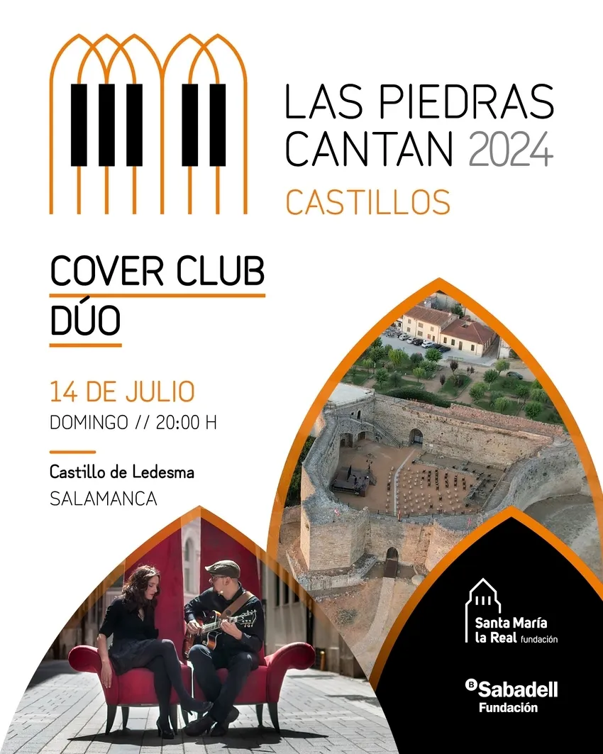 Foto 2 - 'Las Piedras Cantan' en el castillo de Ledesma con Cover Club D&uacute;o