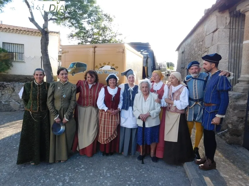 Representación de la obra 'Buscando a Nebrija' en Villaseco de los Gamitos 