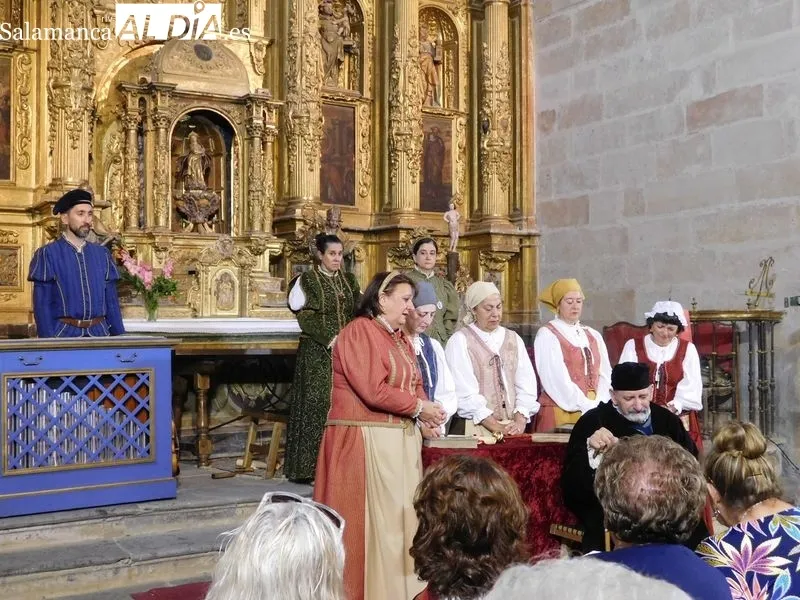La iglesia parroquial de San Cornelio y San Cipriano de Villaverde de Guareña abrió sus puertas al montaje de Denis Rafter 