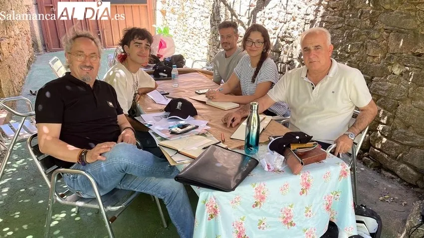 Bienvenida en Barruecopardo a los becados por los premios San Marcos
