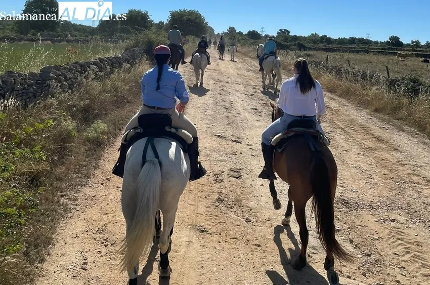 Ruta ecuestre en El Abadengo 