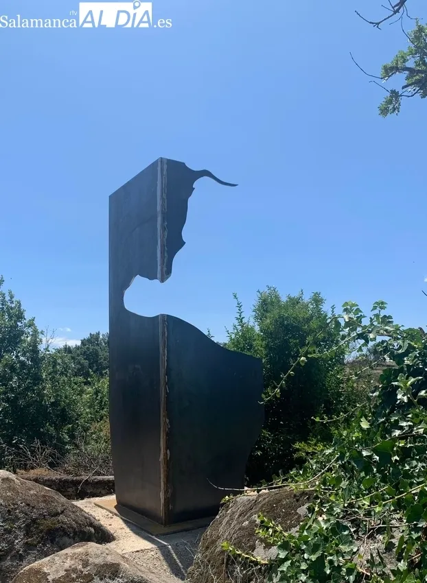 Intervención escultórica en la zona de 'El Castillo' de Barruecopardo