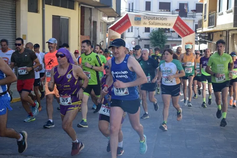 XIII Cross de Linares de Riofrío Bosque de la Honfría. Foto de la Delegación Salmantina de Atletismo