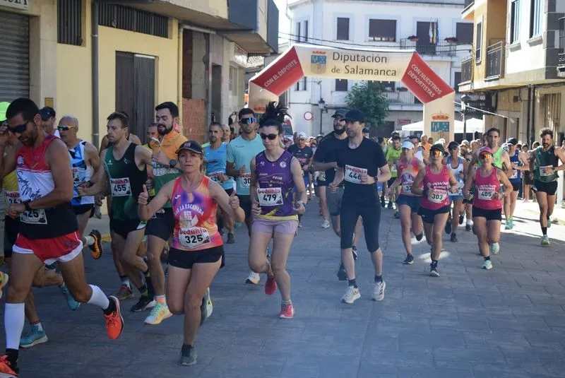 XIII Cross de Linares de Riofrío Bosque de la Honfría. Foto de la Delegación Salmantina de Atletismo