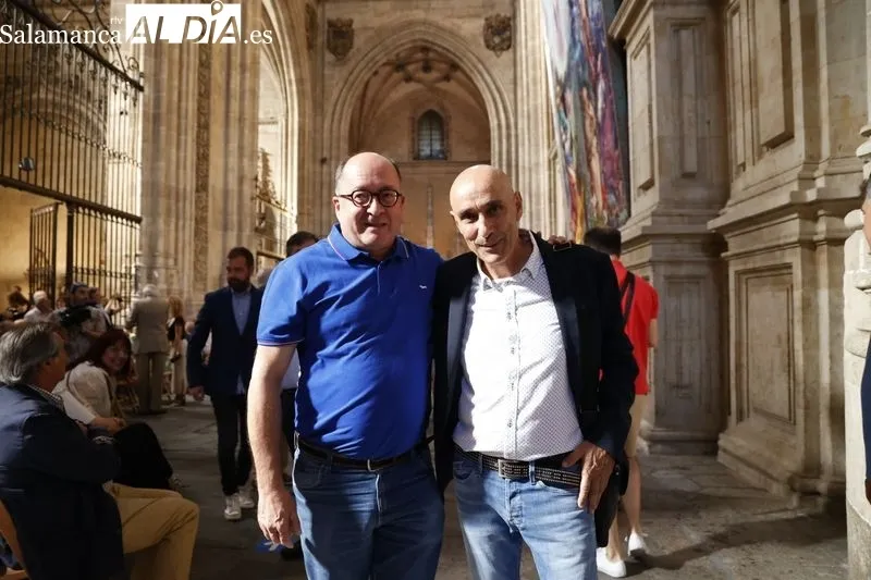 Inauguración del cuadro de Florencio Maíllo en la Catedral. Foto de David Sañudo