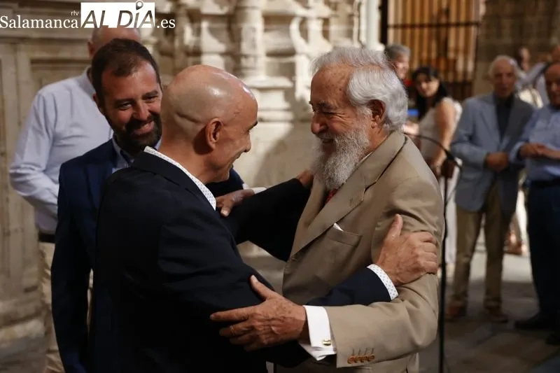 Inauguración del cuadro de Florencio Maíllo en la Catedral. Foto de David Sañudo