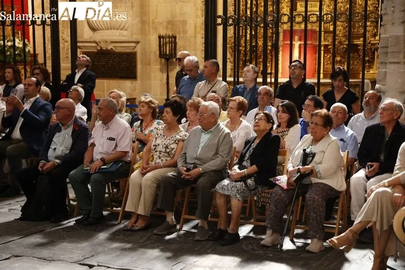 Inauguración del cuadro de Florencio Maíllo en la Catedral. Foto de David Sañudo