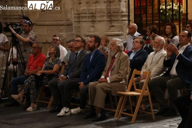 Inauguración del cuadro de Florencio Maíllo en la Catedral. Foto de David Sañudo