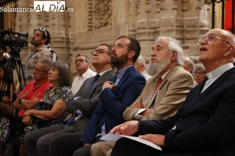 Inauguración del cuadro de Florencio Maíllo en la Catedral. Foto de David Sañudo