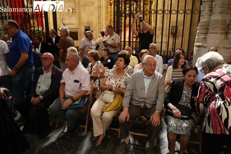 Inauguración del cuadro de Florencio Maíllo en la Catedral. Foto de David Sañudo