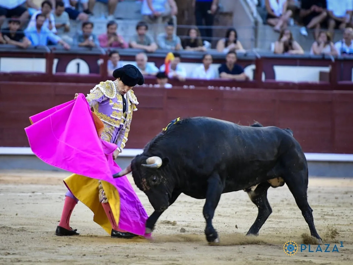 El salmantino Valentín Hoyos en Las Ventas. Foto: Plaza 1 Las Ventas