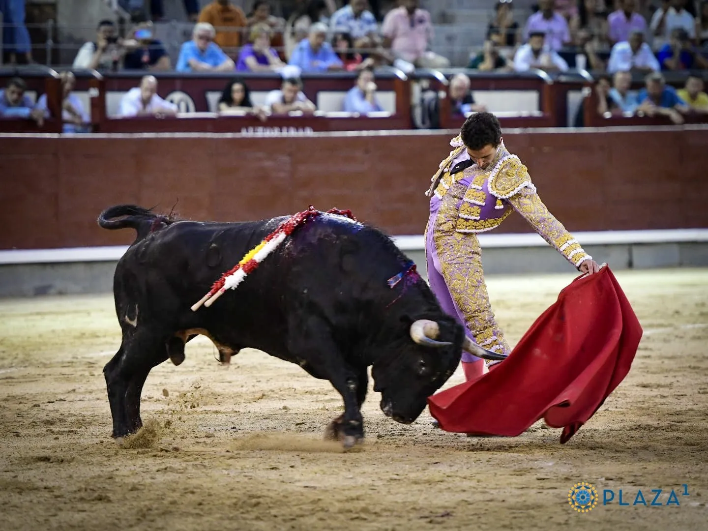 El salmantino Valentín Hoyos en Las Ventas. Foto: Plaza 1 Las Ventas
