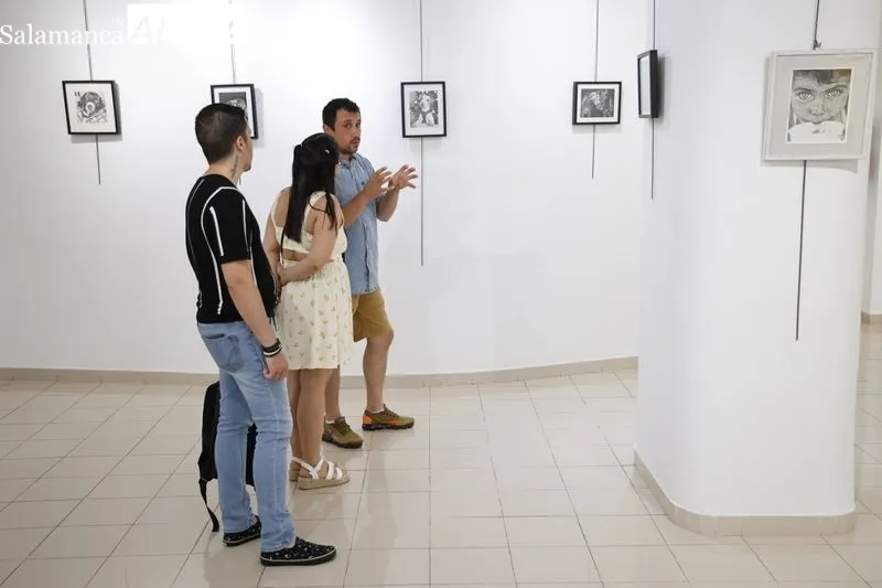 Nueva exposición del Espacio Joven bajo el título ‘Un viaje con lápiz y papel’. Foto de David Sañudo