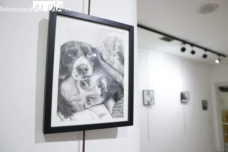 Nueva exposición del Espacio Joven bajo el título ‘Un viaje con lápiz y papel’. Foto de David Sañudo