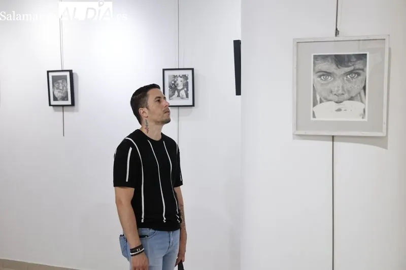 Nueva exposición del Espacio Joven bajo el título ‘Un viaje con lápiz y papel’. Foto de David Sañudo