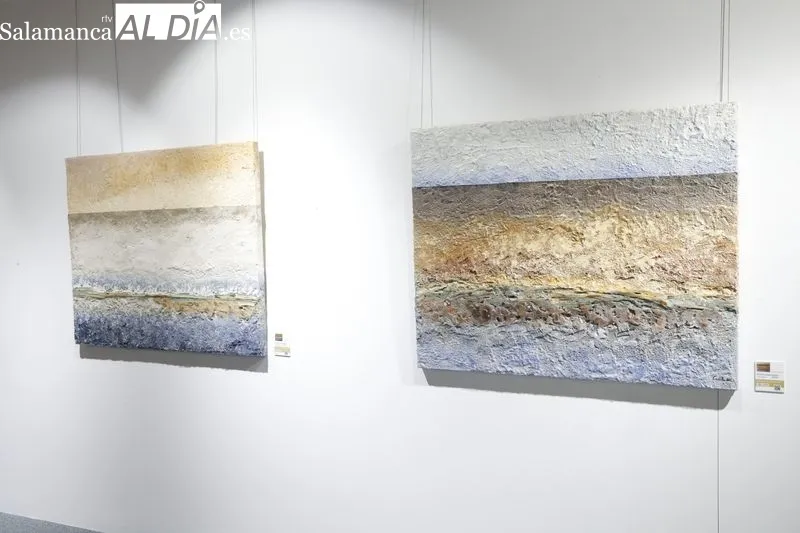 Exposición 'Sueños en el tiempo' del pintor Javier Castilla en el Casino de Salamanca. Foto de David Sañudo
