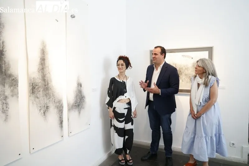 Exposición de Rocío Caramazana en la Sala de La Salina. Foto de David Sañudo