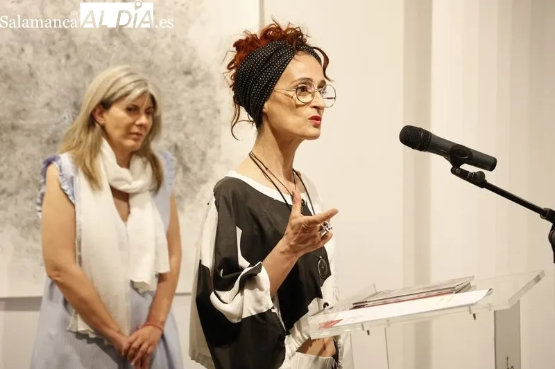 Exposición de Rocío Caramazana en la Sala de La Salina. Foto de David Sañudo
